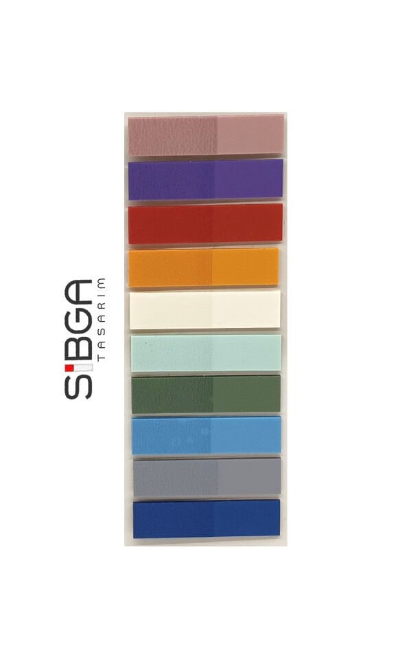 Şeffaf Renkli Postit Post-it Post it. Kitap Ayracı Ayraç Plastik Postit Sticker Not Kağıdı 200 yaprak
