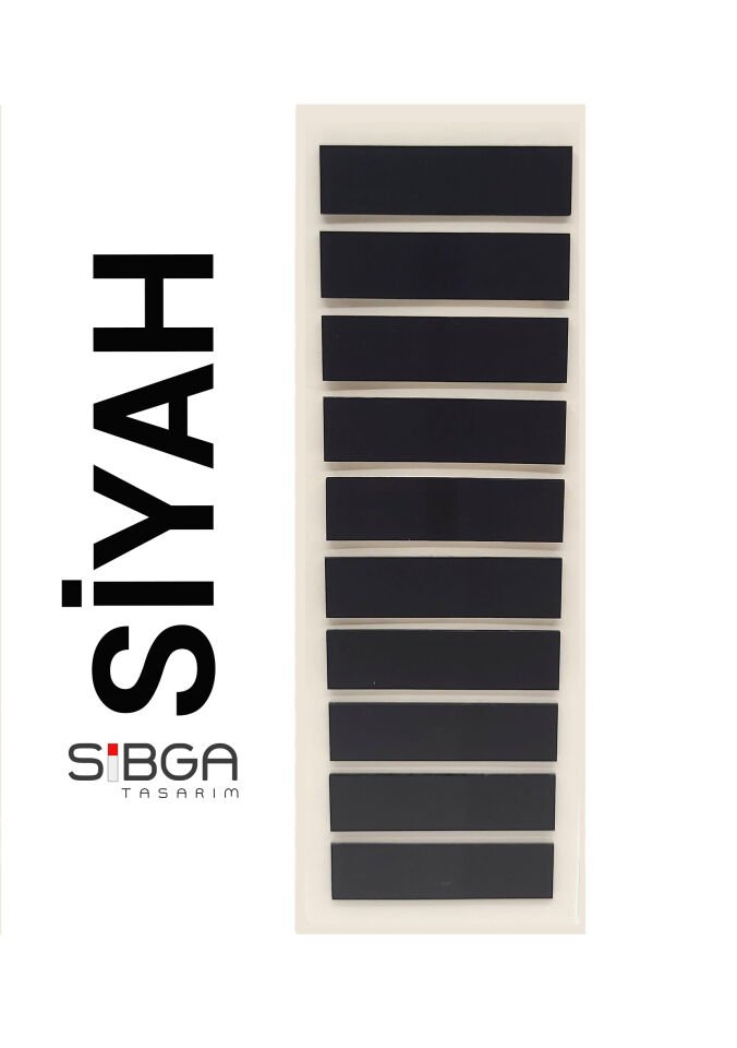 Siyah Postit Post-it Post it. Siyah Kitap Ayracı Ayraci Ayraç Siyah Postit Sticker Not Kağıdı 200 yaprak