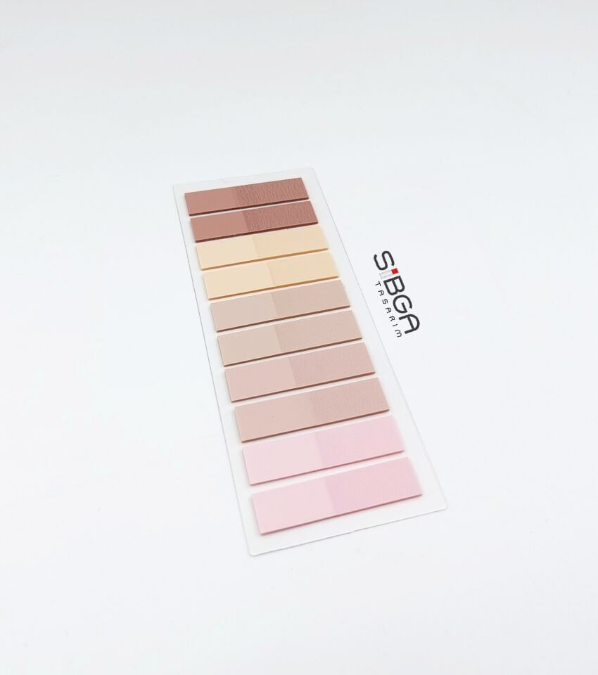 Şeffaf Renkli Postit Post-it Post it. Kitap Ayracı Ayraç Plastik Postit Sticker Not Kağıdı 200 yaprak
