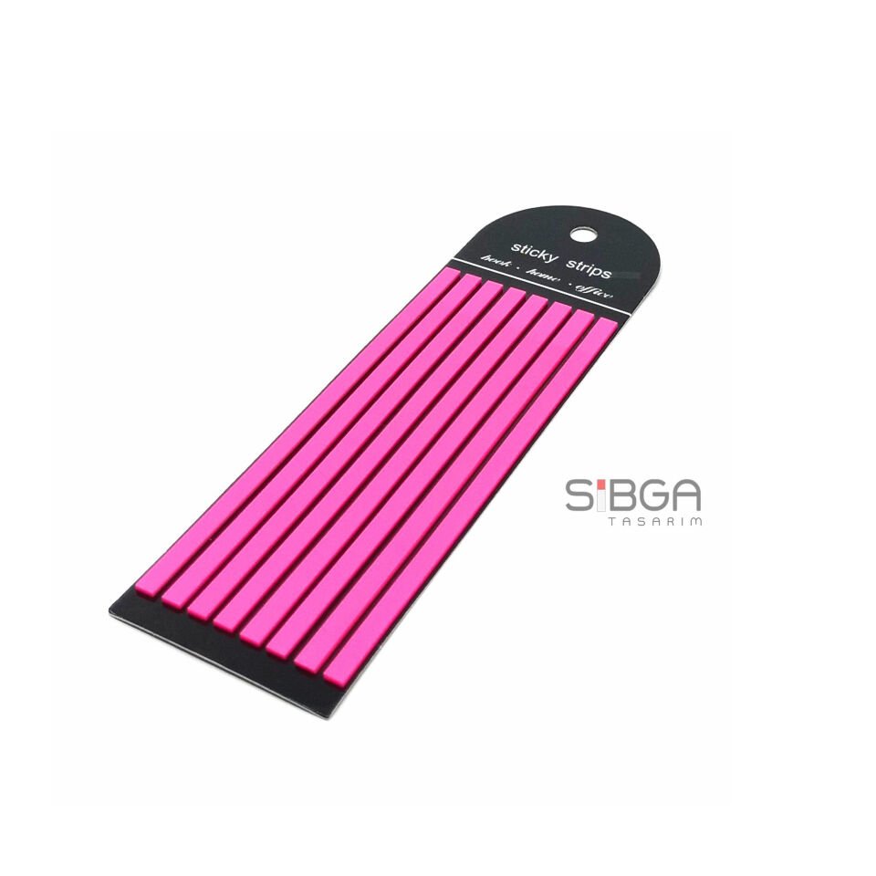 Pembe ince uzun şerit Postit Post-it Post it. pembe ince uzun şerit Kitap Ayracı Ayraci Ayraç pembe ince uzun şerit Postit Sticker Not Kağıdı 200 yaprak