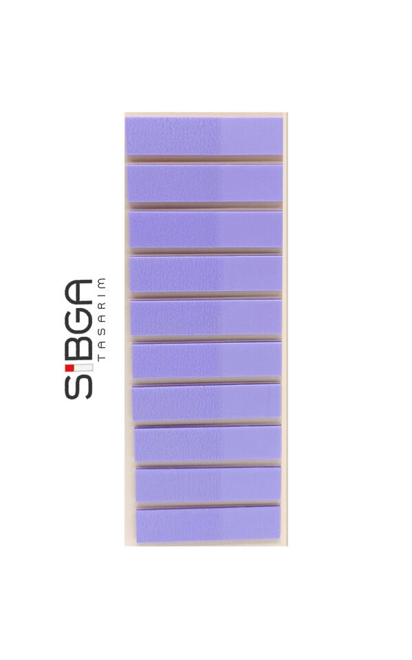Şeffaf Eflatun Renkli Postit Post-it Post it. Kitap Ayracı Ayraç Plastik Postit Sticker Not Kağıdı 200 yaprak
