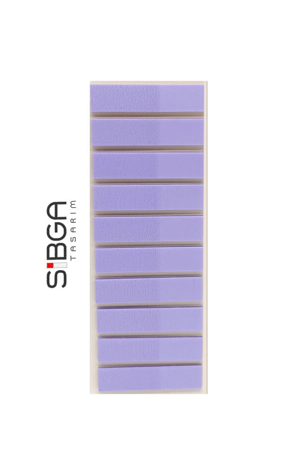 Şeffaf Eflatun Renkli Postit Post-it Post it. Kitap Ayracı Ayraç Plastik Postit Sticker Not Kağıdı 200 yaprak