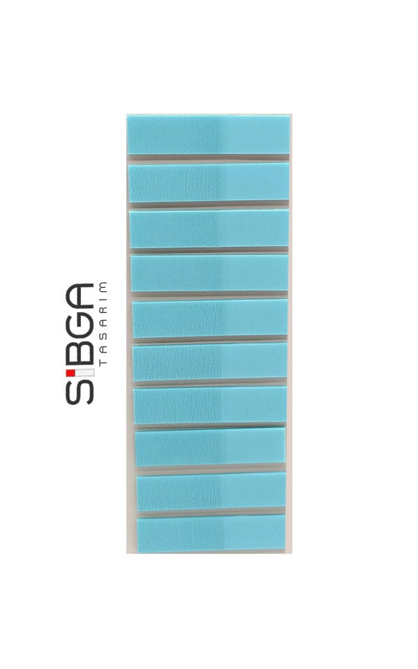 Şeffaf Turkuaz Mavi Renkli Postit Post-it Post it. Kitap Ayracı Ayraç Plastik Postit Sticker Not Kağıdı 200 yaprak