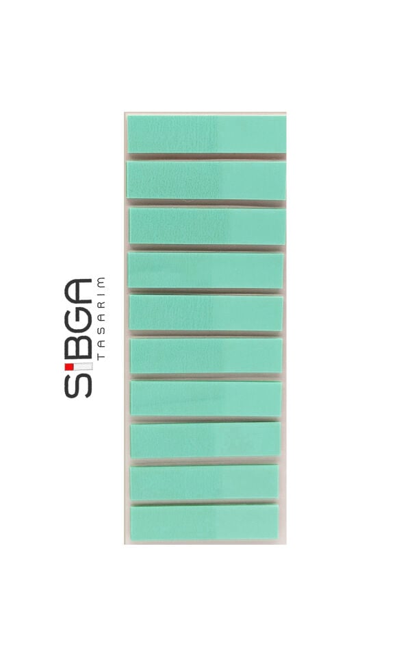 Şeffaf Turkuaz Yeşil Renkli Postit Post-it Post it. Kitap Ayracı Ayraç Plastik Postit Sticker Not Kağıdı 200 yaprak