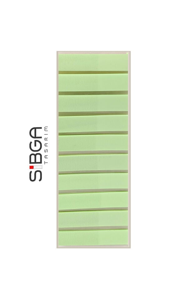 Şeffaf Yeşil Renkli Postit Post-it Post it. Kitap Ayracı Ayraç Plastik Postit Sticker Not Kağıdı 200 yaprak