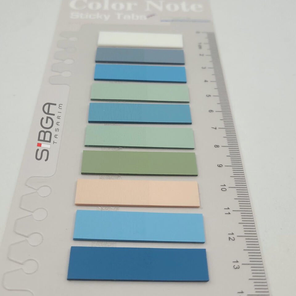 Şeffaf Renkli Postit Post-it Post It. Kitap Ayracı Ayraç Postit Sticker Not Kağıdı 200 Yaprak
