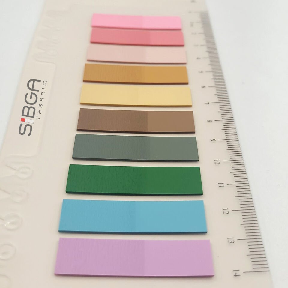 Şeffaf Renkli Postit Post-it Post It. Kitap Ayracı Ayraç Postit Sticker Not Kağıdı 200 Yaprak