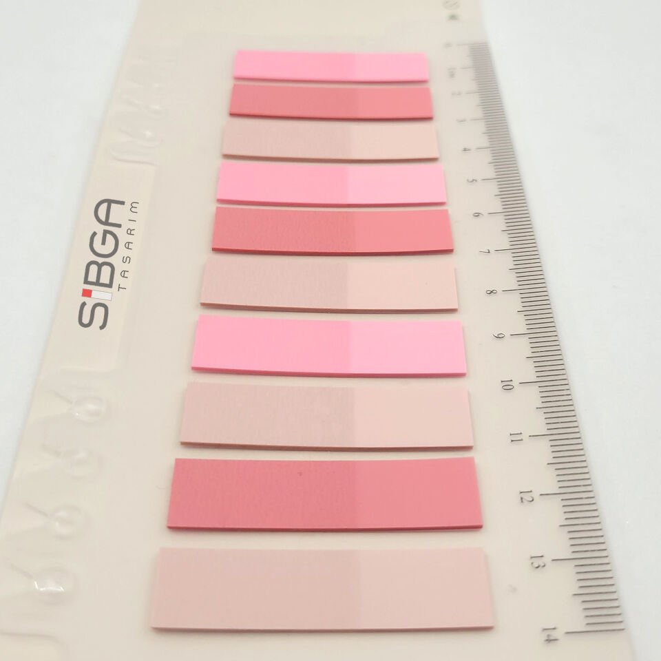 Şeffaf Renkli Postit Post-it Post It. Kitap Ayracı Ayraç Postit Sticker Not Kağıdı 200 Yaprak