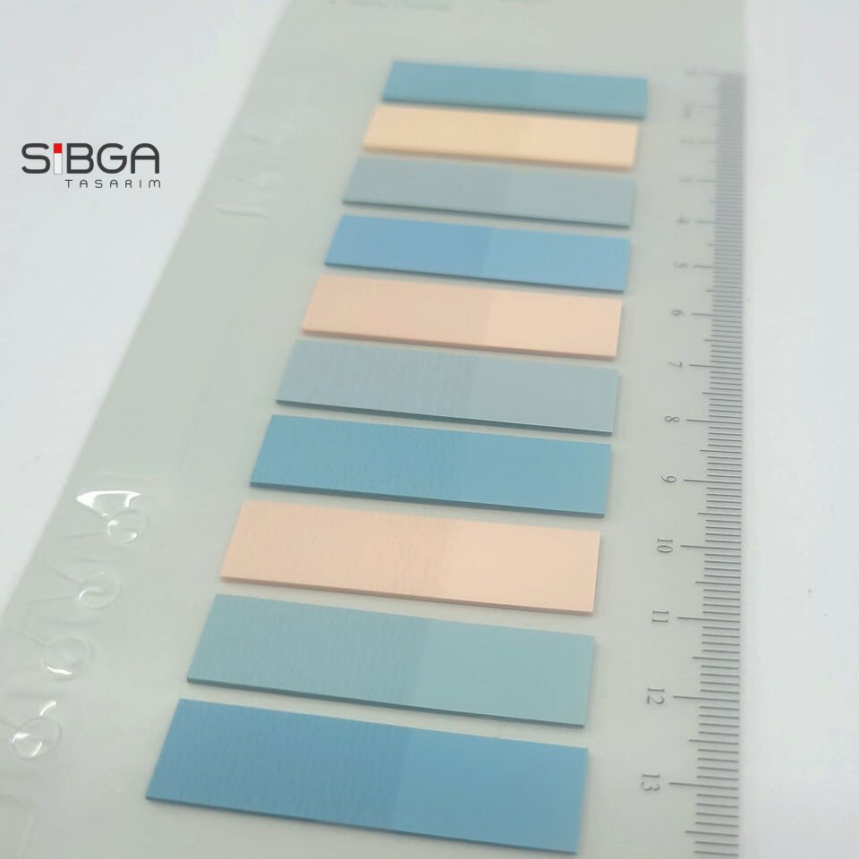 Şeffaf Renkli Postit Post-it Post It. Kitap Ayracı Ayraç Postit Sticker Not Kağıdı 200 Yaprak