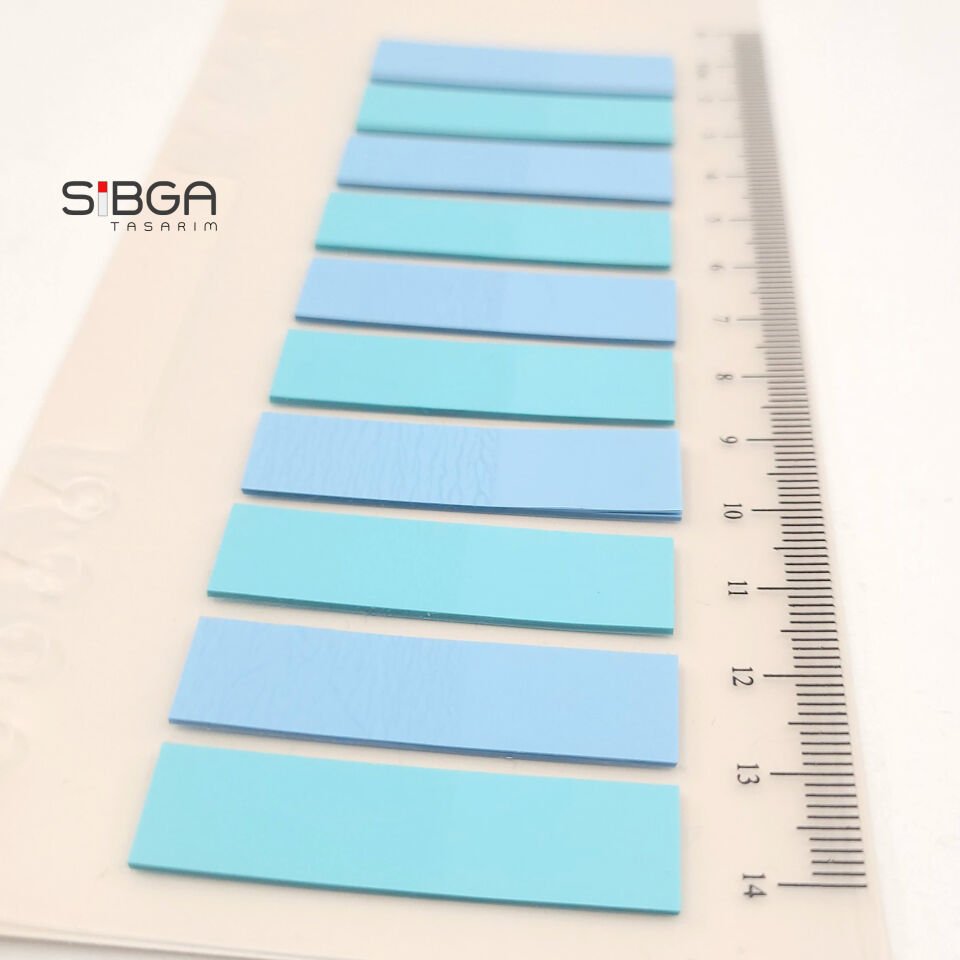 Şeffaf Renkli Postit Post-it Post It. Kitap Ayracı Ayraç Postit Sticker Not Kağıdı 200 Yaprak