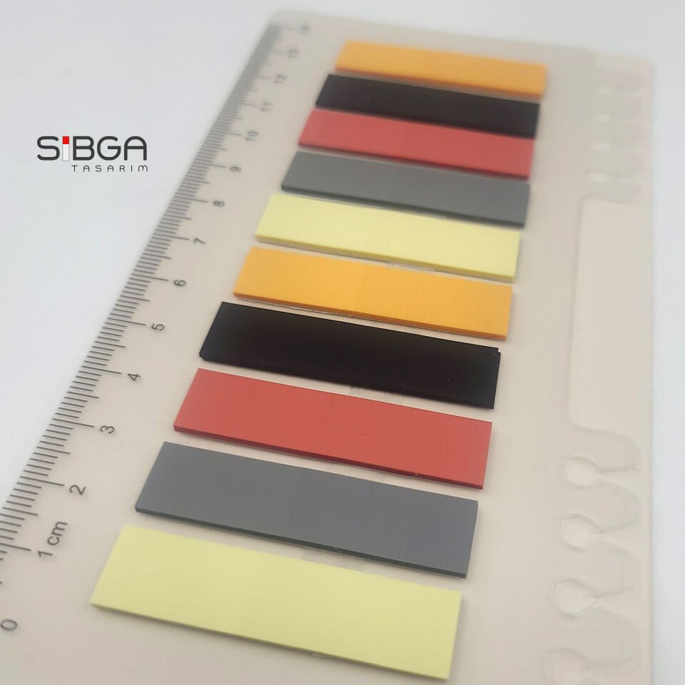 Şeffaf Renkli Postit Post-it Post It. Kitap Ayracı Ayraç Postit Sticker Not Kağıdı 200 Yaprak