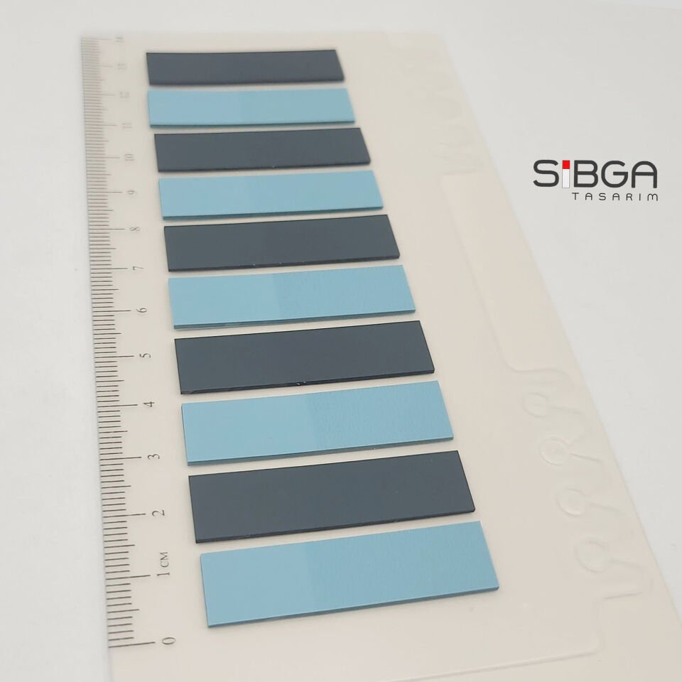 Şeffaf Renkli Postit Post-it Post It. Kitap Ayracı Ayraç Postit Sticker Not Kağıdı 200 Yaprak