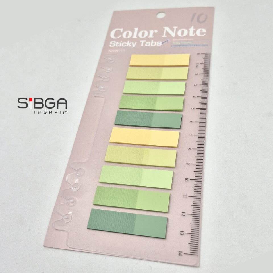 Şeffaf Renkli Postit Post-it Post It. Kitap Ayracı Ayraç Postit Sticker Not Kağıdı 200 yaprak