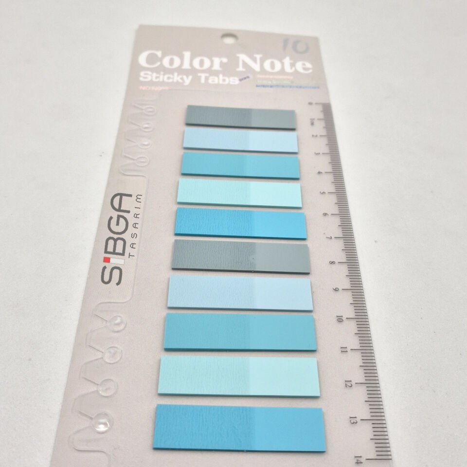 Şeffaf Renkli Postit Post-it Post It. Kitap Ayracı Ayraç Postit Sticker Not Kağıdı 200 yaprak