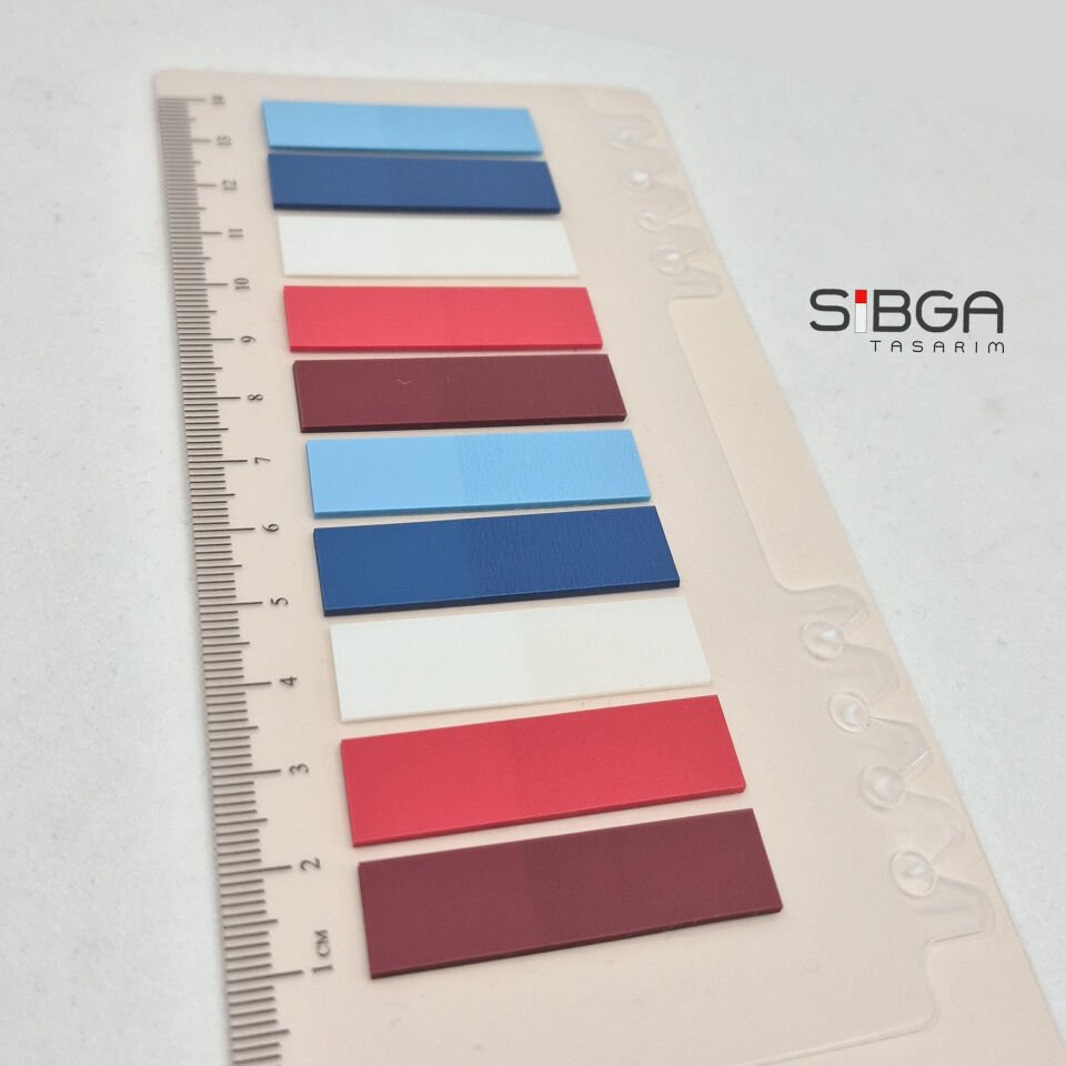 Şeffaf Renkli Postit Post-it Post It. Kitap Ayracı Ayraç Postit Sticker Not Kağıdı 200 Yaprak