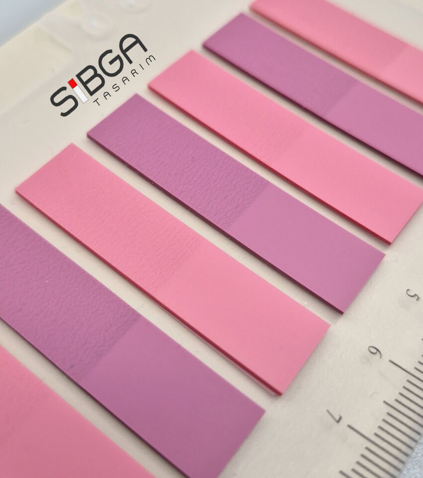 Şeffaf Pembe Postit Post-it Post It. Kitap Ayracı Ayraç Postit Sticker Not Kağıdı 200 Yaprak