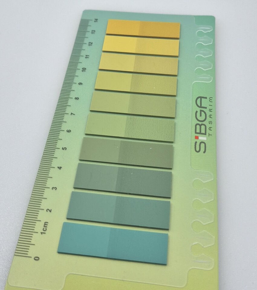 Şeffaf Renkli Postit Post-it Post It. Kitap Ayracı Ayraç Postit Sticker Not Kağıdı 200 Yaprak
