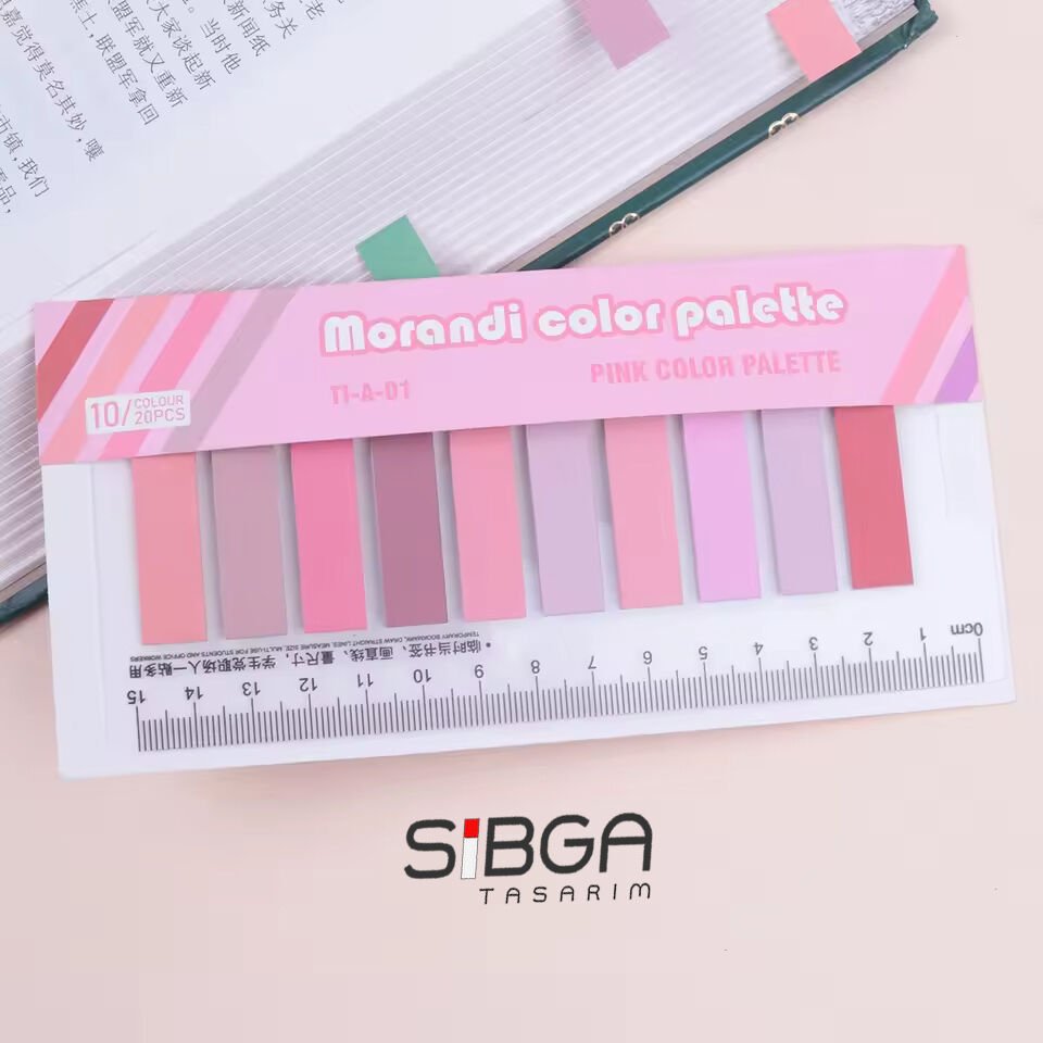 Kağıt Postit Post-it Post It. Kitap Ayracı Ayraç Postit Sticker Not Kağıdı 200 Yaprak