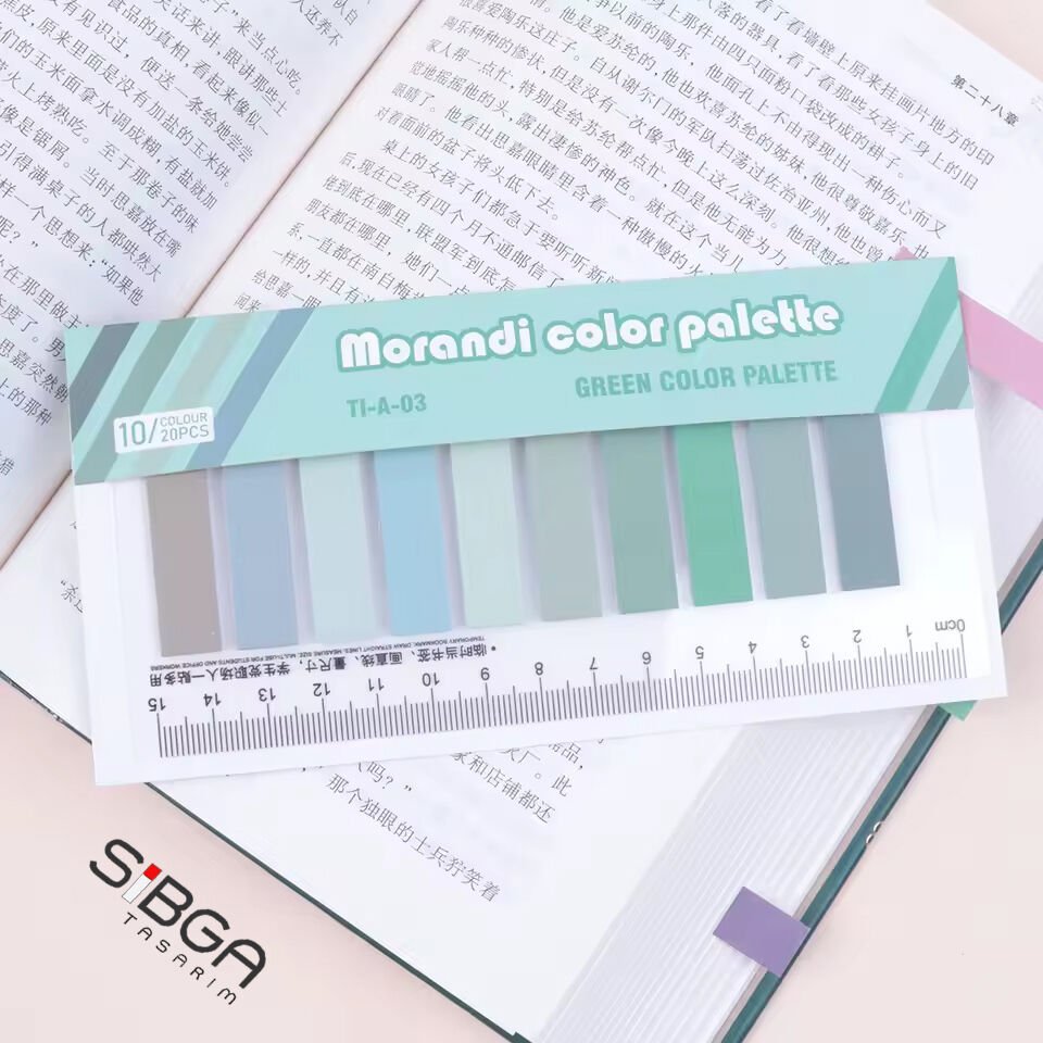 Kağıt Postit Post-it Post It. Kitap Ayracı Ayraç Postit Sticker Not Kağıdı 200 Yaprak