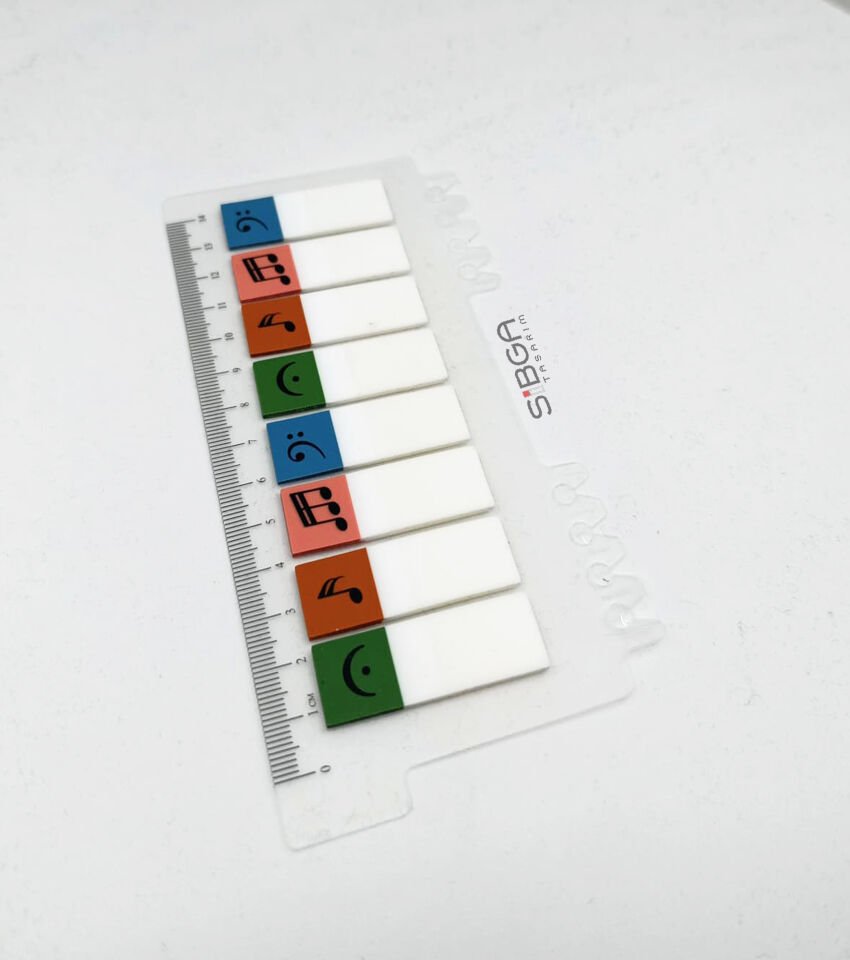 Desenli Şekilli Şeffaf Renkli Postit Post-it Post It. Kitap Ayracı Ayraç Postit Sticker 160 yaprak