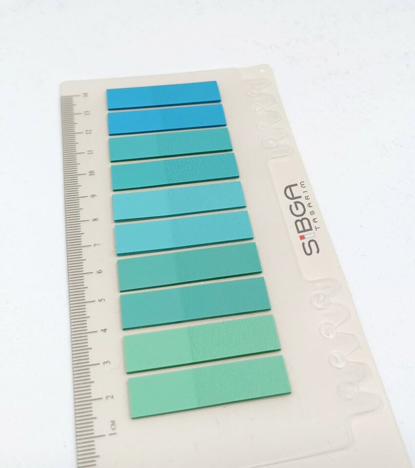 Şeffaf Renkli Postit Post-it Post It. Kitap Ayracı Ayraç Postit Sticker Not Kağıdı 200 Yaprak
