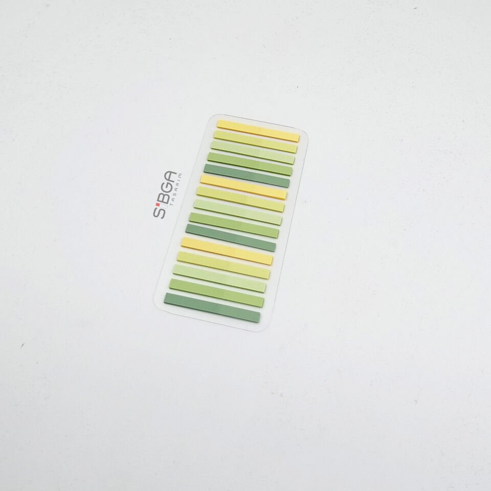 Küçük İnce Şerit 300 yaprak Şeffaf Renkli Postit Post-it Post It. Kitap Ayracı Ayraç Postit Sticker